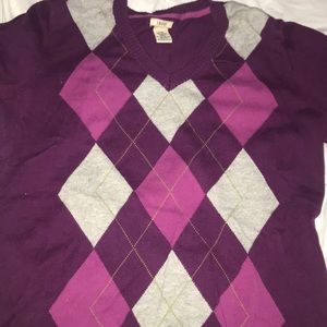 Purple sweater